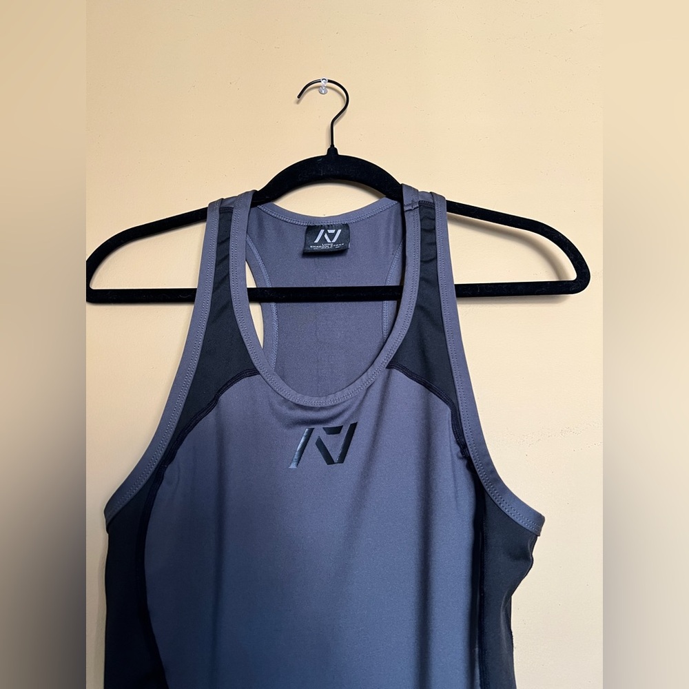 A7 LUNO WOMEN'S SINGLET - SHADOW STONE GRAY (M) - Picture 5 of 8